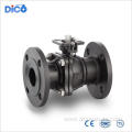 ANSI JIS DIN Q41F-16P/R/C 2PC Flange Ball Valve